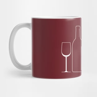 Wine and Dine Me Mug